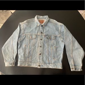 Vintage blue Levis Denim Jacket 80’s